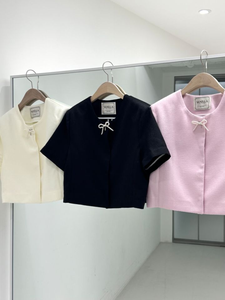 VAINLLA韓國直郵女裝新品推薦職業時尚24春夏休閑熱賣夾克RE:FRESH夾克