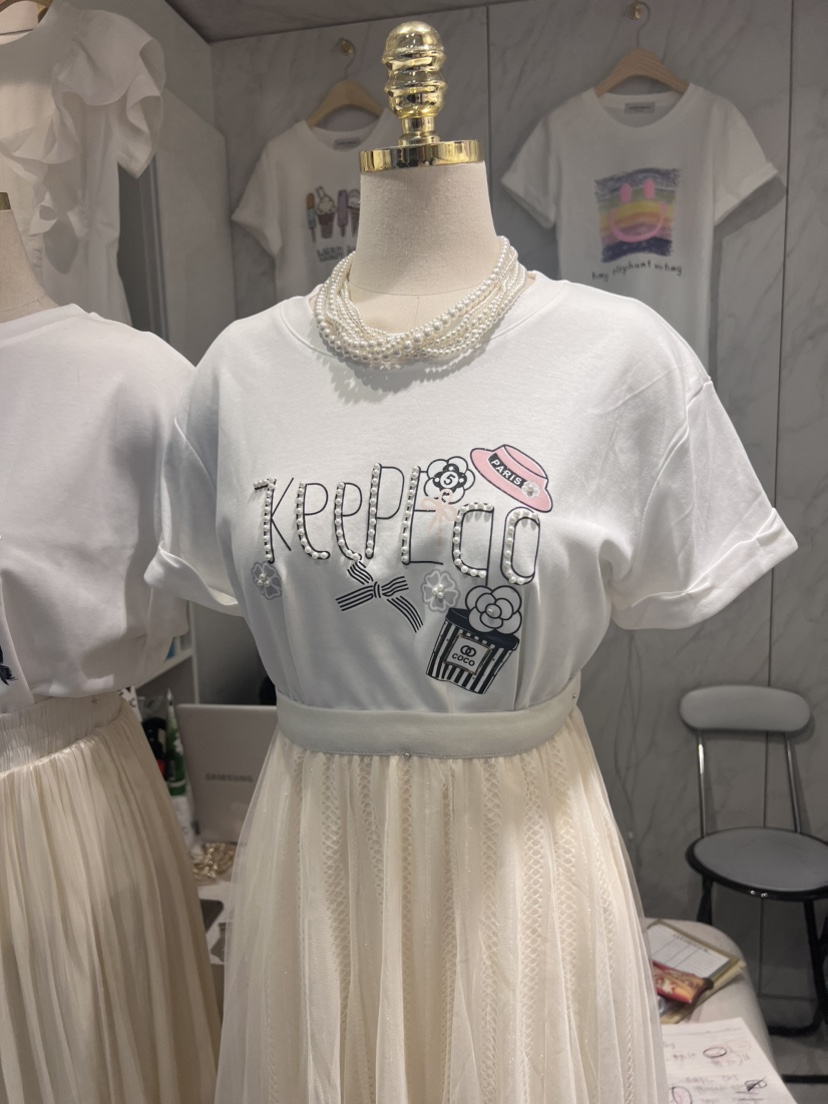 COCO HOLIC韓國直郵東大門代購女裝新款真品推薦熱賣時尚T恤COCO HOLICT恤圖色1