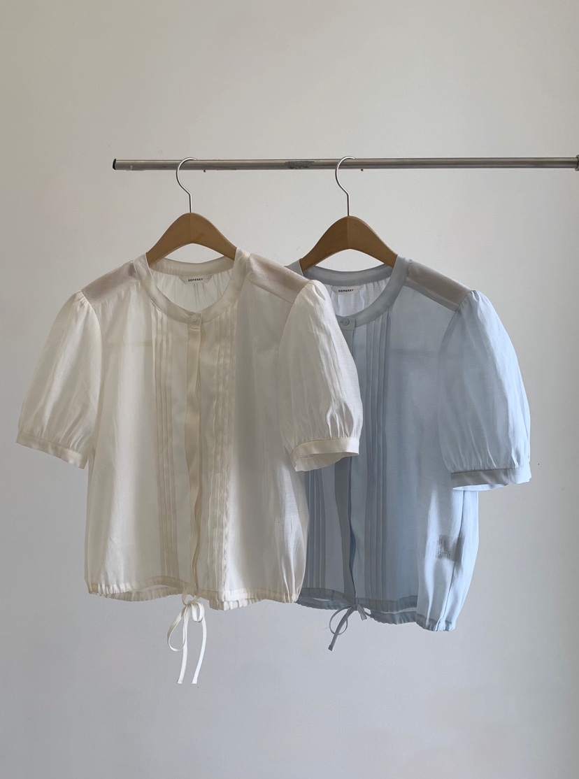 DE MERRY直郵韓國代購女裝新品24春夏時尚推薦襯衫蕾絲衫HOUSE OF/DE MERRY襯衫/蕾絲衫