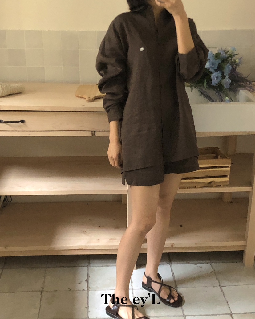 EYL/ALIVE INDUSTRY韓國直郵東大門代購女裝新款人氣襯衫蕾絲衫EYL/Lenil/ALIVE INDUSTRY襯衫/蕾絲衫
