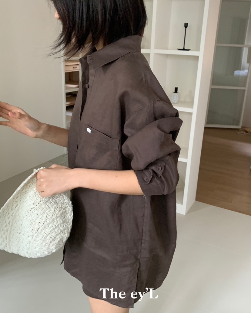 EYL/ALIVE INDUSTRY韓國直郵東大門代購女裝新款人氣襯衫蕾絲衫EYL/Lenil/ALIVE INDUSTRY襯衫/蕾絲衫