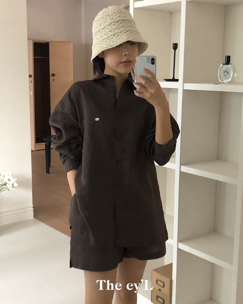 EYL/ALIVE INDUSTRY韓國直郵東大門代購女裝新款人氣襯衫蕾絲衫EYL/Lenil/ALIVE INDUSTRY襯衫/蕾絲衫