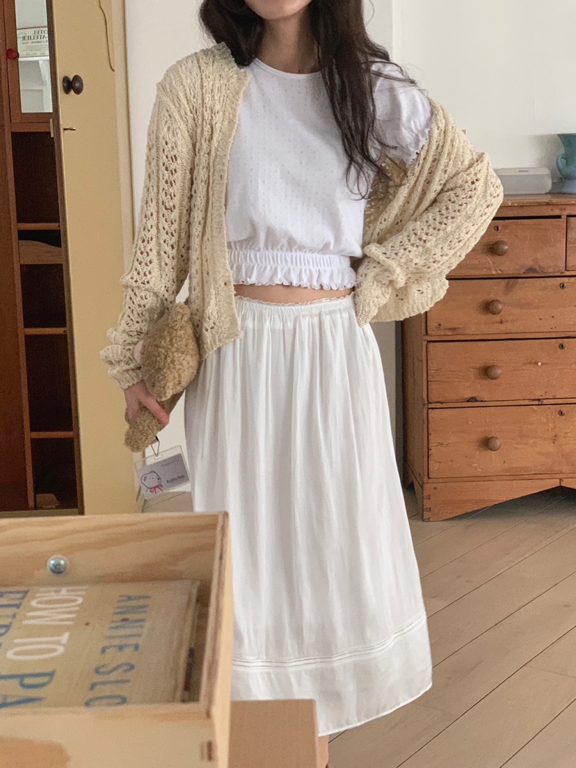 JKICHI韓國直郵女裝新款推薦人氣熱賣職業時尚24春夏長裙EDIT長裙