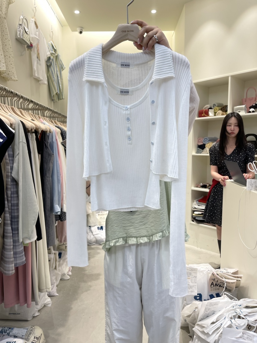 ONE MONE直郵韓國代購女裝新款24春夏人氣熱賣推薦休閑套裝ONE MONE套裝