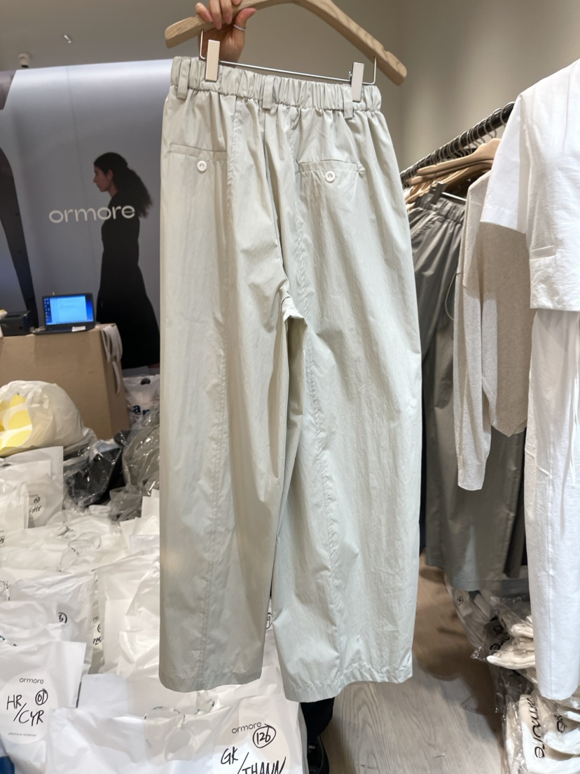 ormore韓國直郵女裝新品職業真品推薦人氣24春夏時尚休閑褲ORMORE休閑褲