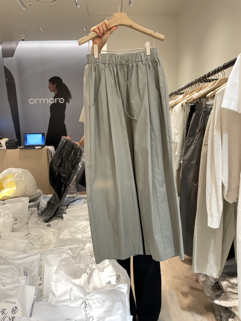 ormore韓國直郵女裝新品職業真品推薦人氣24春夏時尚休閑褲ORMORE休閑褲圖色2