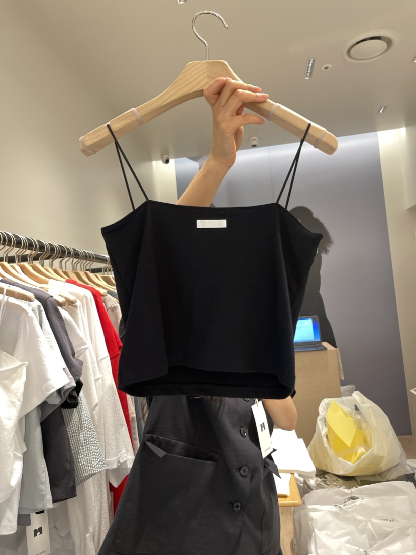 ormore直郵韓國代購女裝新品人氣休閑推薦24春夏吊帶背心ORMORE吊帶/背心