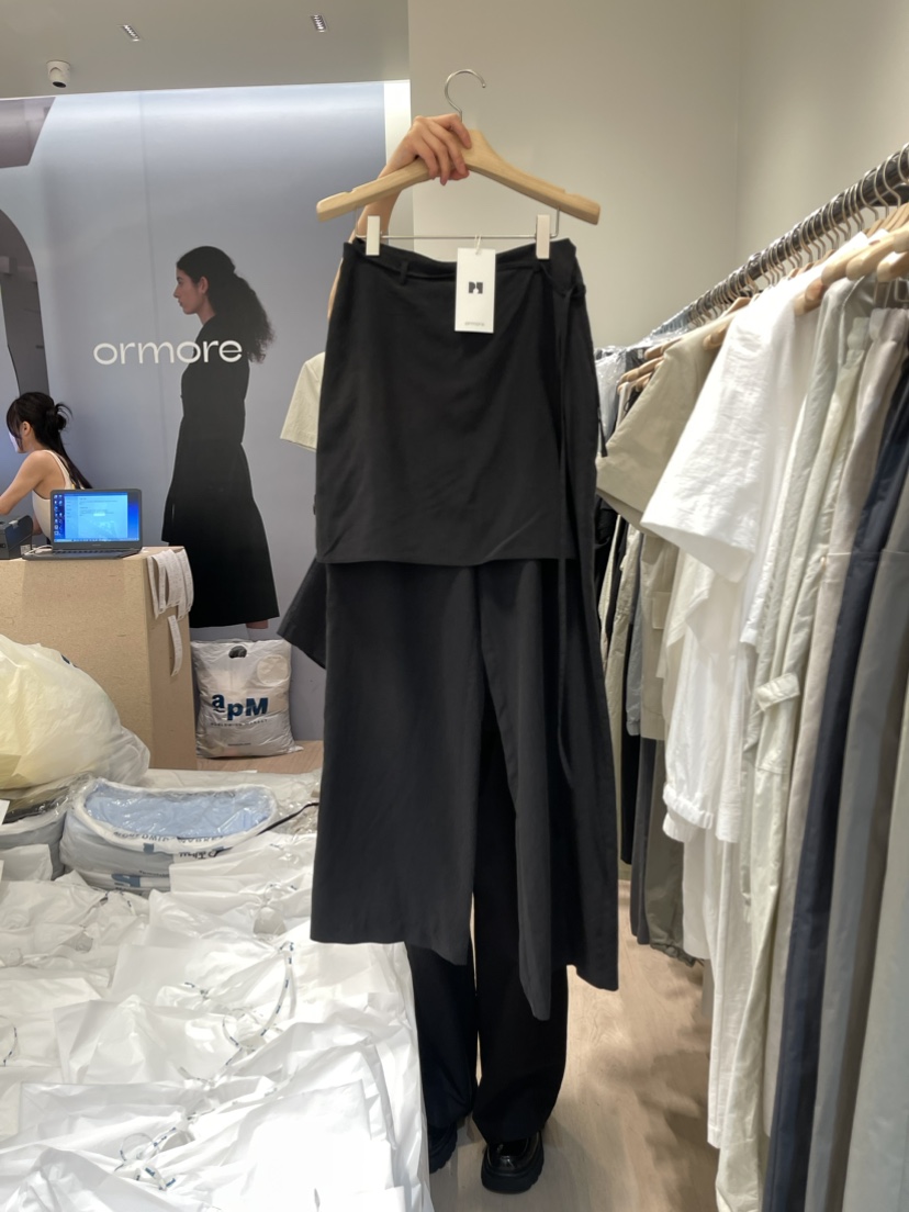ormore韓國直郵東大門實拍女裝新品時尚休閑推薦職業熱賣裙褲ORMORE裙褲圖色3