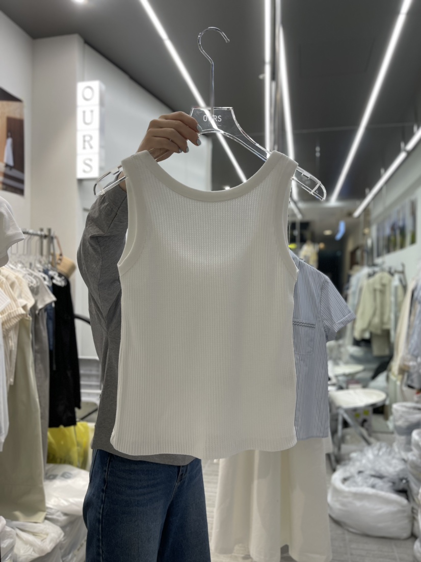 OURS韓國直郵女裝新款時尚熱賣職業人氣24春夏推薦吊帶背心OURS吊帶/背心