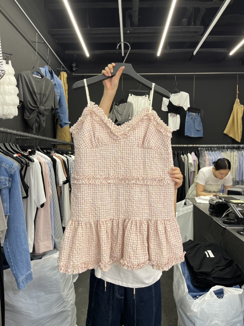 PROJECT ELF/ELF韓國直郵女裝新品真品職業推薦熱賣吊帶背心OURMOMENT吊帶/背心