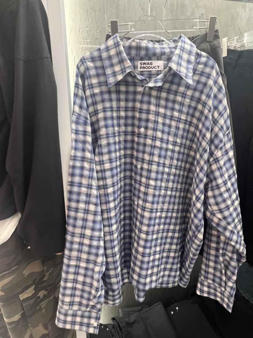 SWAG直郵韓國代購女裝新品24春夏真品職業推薦襯衫蕾絲衫SWAG PRODUCT-男裝襯衫/蕾絲衫