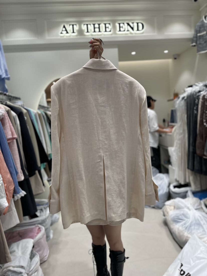 AT THE END直郵韓國代購女裝新品職業時尚推薦熱賣西裝西服AT THE END西裝/西服