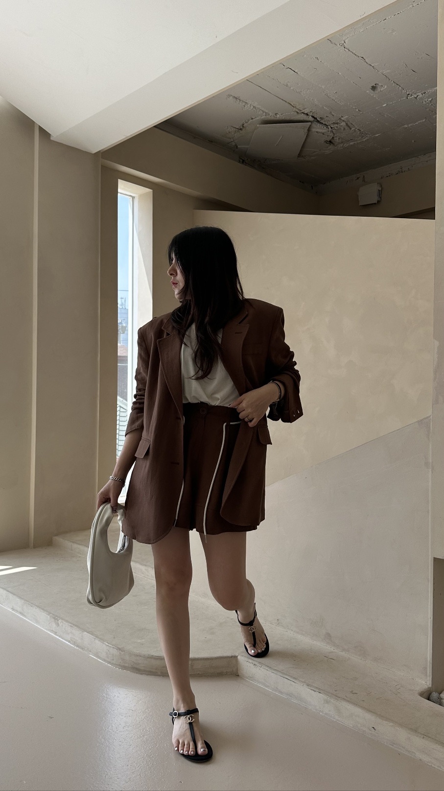 AT THE END直郵韓國代購女裝新品職業時尚推薦熱賣西裝西服AT THE END西裝/西服