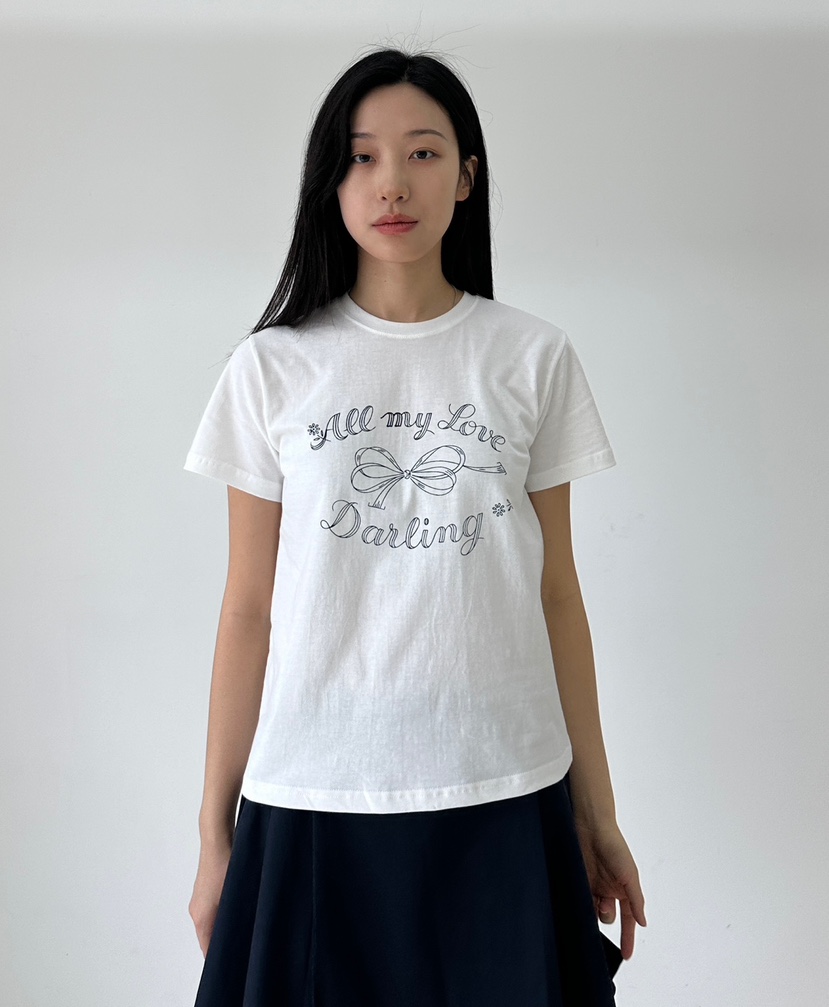 A.VER直郵韓國代購女裝新款時尚休閑職業熱賣推薦真品24春夏T恤A.VERT恤