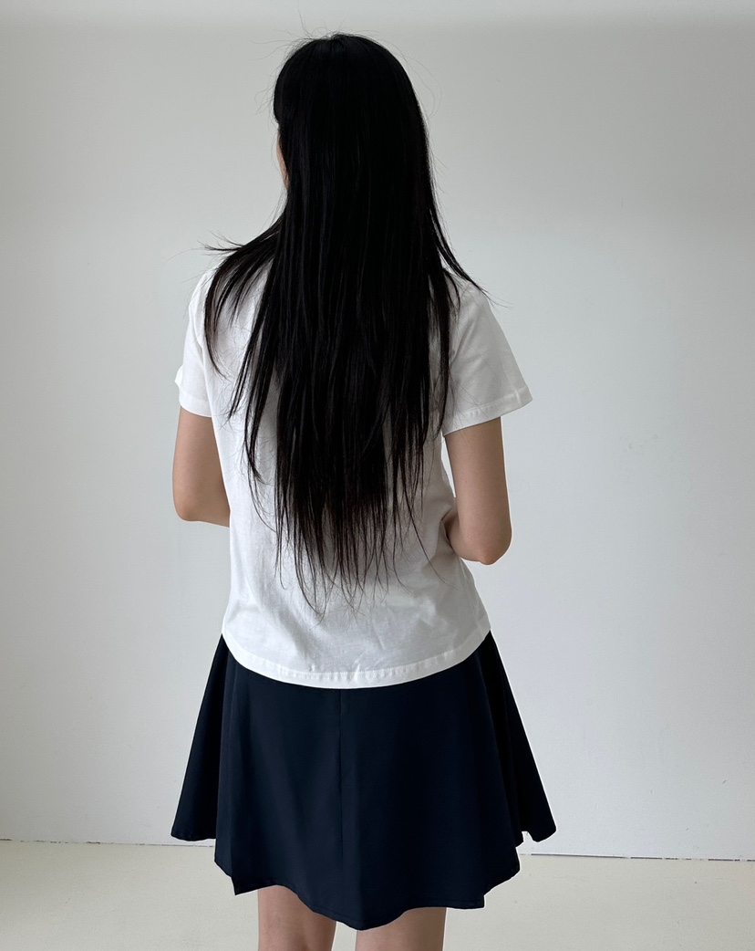 A.VER直郵韓國代購女裝新款時尚休閑職業熱賣推薦真品24春夏T恤A.VERT恤