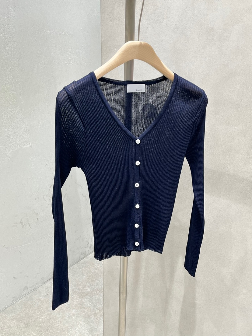 BLACK LABEL韓國直郵女裝新款推薦時尚職業24春夏針織衫羅紋EVERCOMMERCE METICULOUSLY DESIGNED針織衫