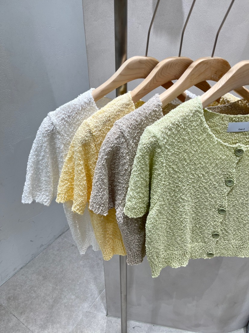 BLACK LABEL韓國直郵東大門代購女裝新品推薦24春夏針織衫EVERCOMMERCE METICULOUSLY DESIGNED針織衫