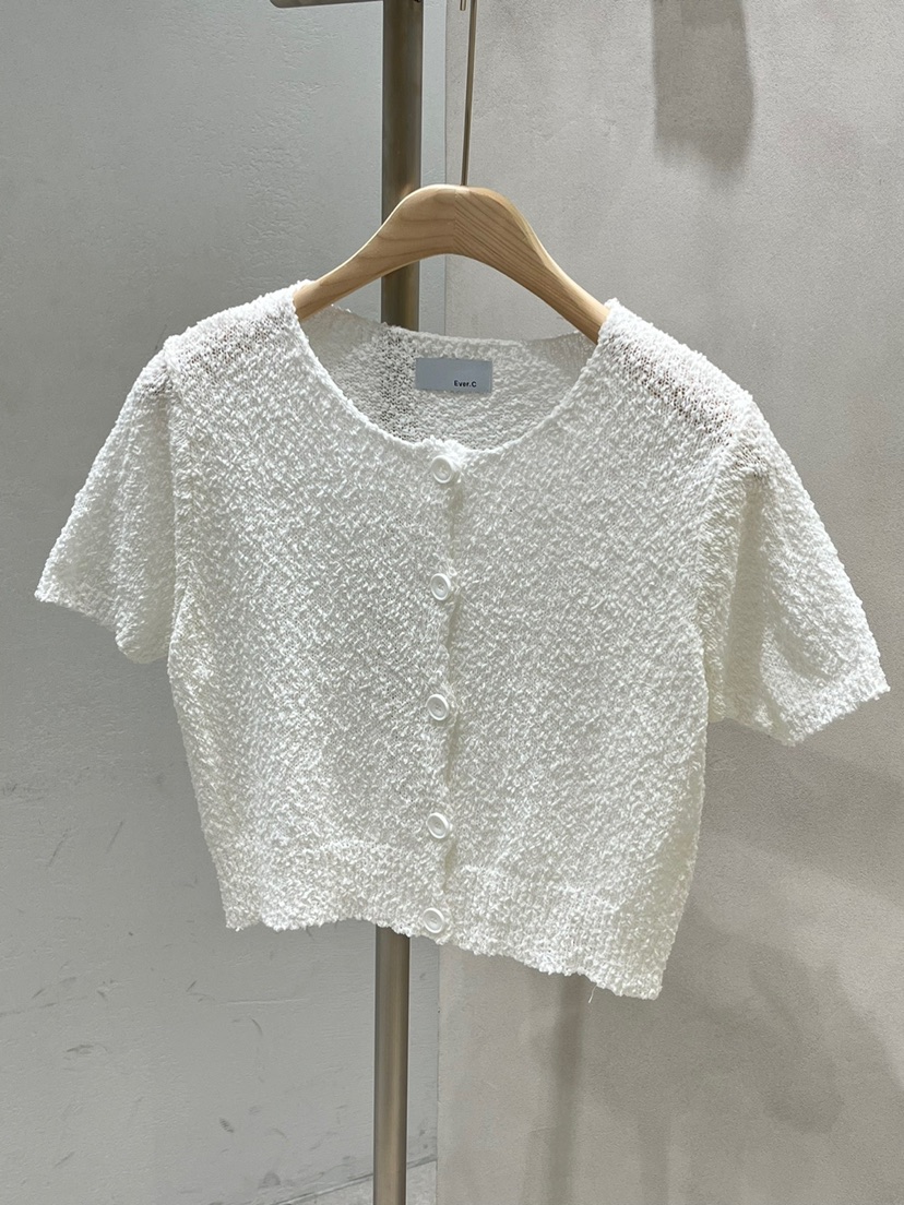 BLACK LABEL韓國直郵東大門代購女裝新品推薦24春夏針織衫EVERCOMMERCE METICULOUSLY DESIGNED針織衫