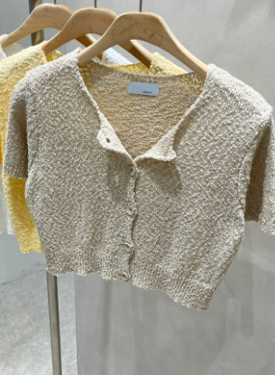 BLACK LABEL韓國直郵東大門代購女裝新品推薦24春夏針織衫EVERCOMMERCE METICULOUSLY DESIGNED針織衫圖色3