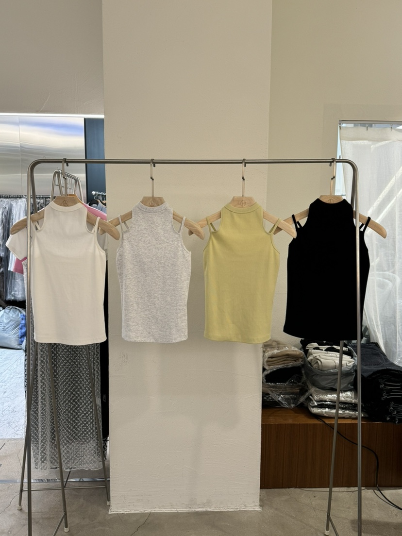 BPLAN直郵韓國代購女裝新品人氣熱賣24春夏時尚職業吊帶背心BPLAN吊帶/背心