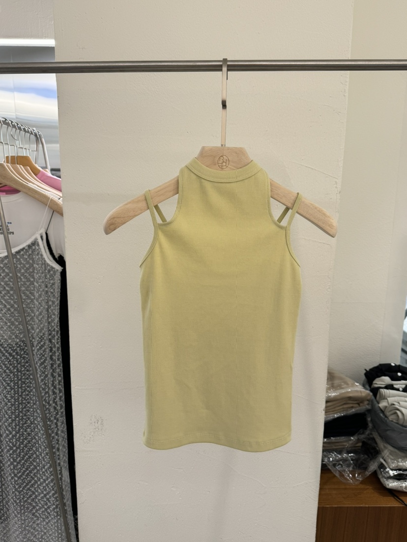 BPLAN直郵韓國代購女裝新品人氣熱賣24春夏時尚職業吊帶背心BPLAN吊帶/背心圖色2