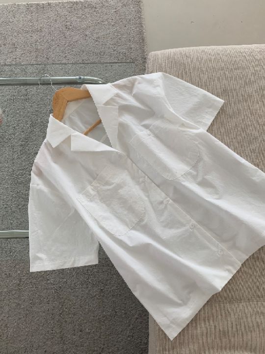 DOIT直郵韓國代購女裝新品休閑職業24春夏時尚襯衫蕾絲衫DOIT襯衫/蕾絲衫