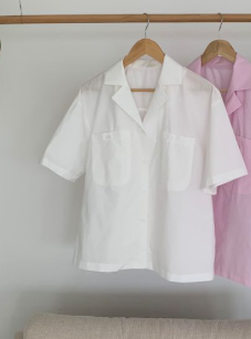 DOIT直郵韓國代購女裝新品休閑職業24春夏時尚襯衫蕾絲衫DOIT襯衫/蕾絲衫圖色2