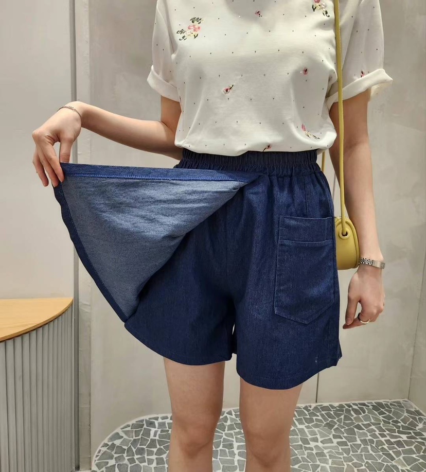 LIVE/LULULALLA韓國直郵東大門實拍女裝新品職業真品裙褲口袋LIVE/LULULALLA裙褲