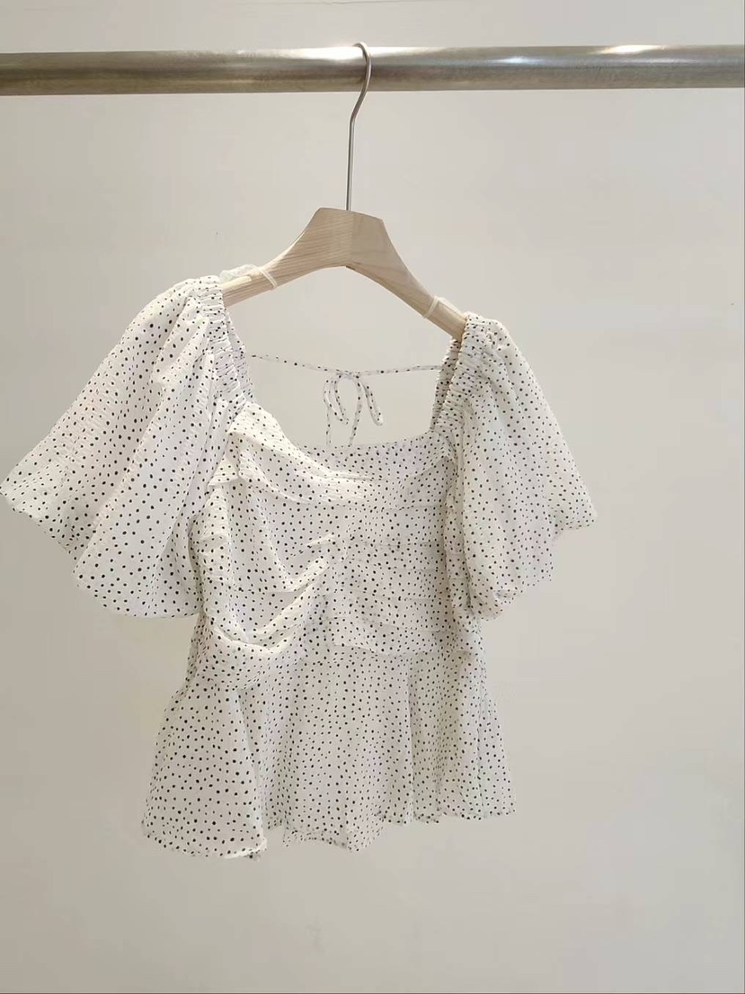 LIVE/LULULALLA韓國直郵東大門實拍女裝新品休閑襯衫蕾絲衫LIVE/LULULALLA襯衫/蕾絲衫圖色2