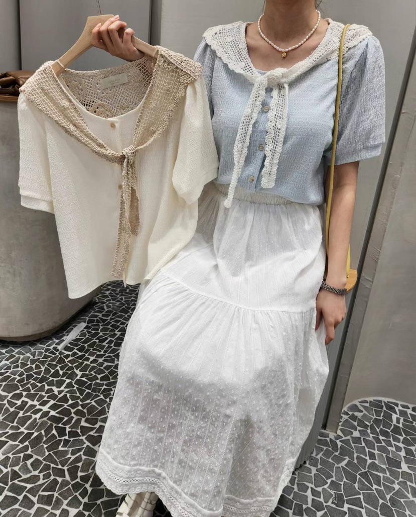 LULULALLA韓國直郵東大門實拍女裝新品推薦人氣休閑熱賣針織衫LULULALLA針織衫