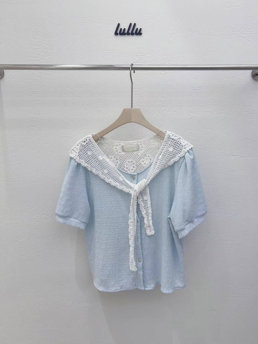 LULULALLA韓國直郵東大門實拍女裝新品推薦人氣休閑熱賣針織衫LULULALLA針織衫圖色2