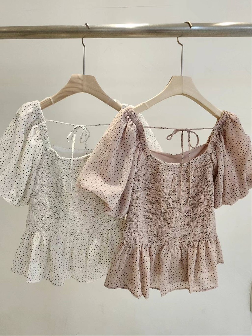 LULULALLA韓國直郵女裝新品推薦休閑人氣熱賣職業襯衫蕾絲衫LULULALLA襯衫/蕾絲衫