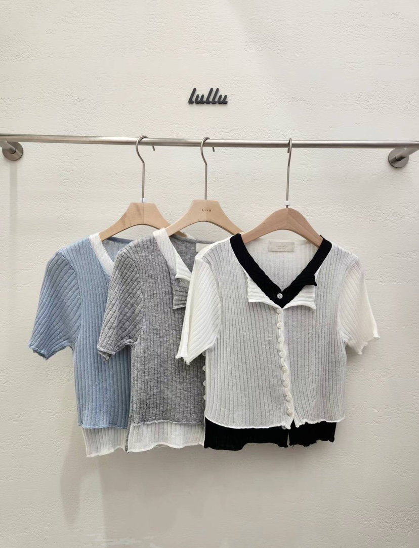 LULULALLA韓國直郵東大門實拍女裝新品真品人氣時尚熱賣針織衫LULULALLA針織衫