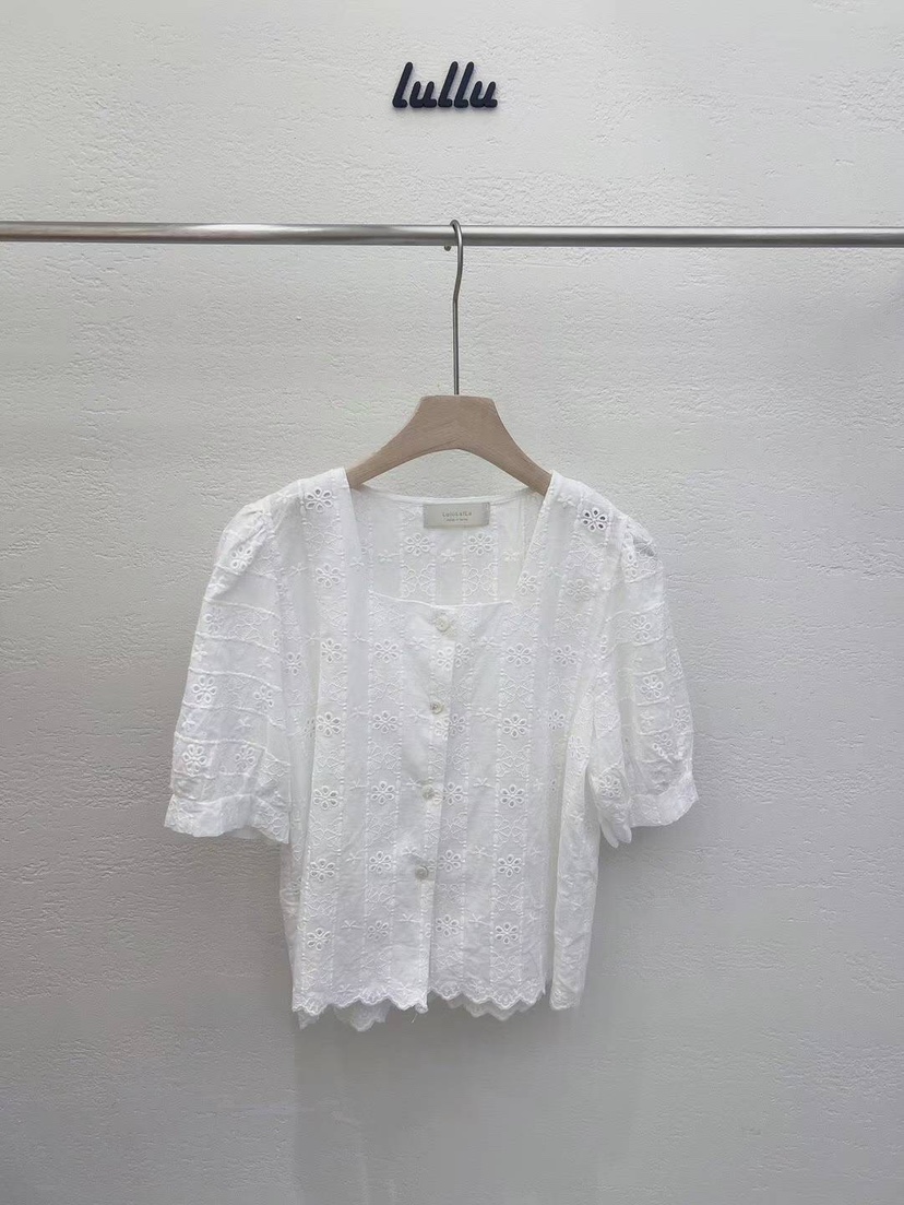 LULULALLA韓國直郵東大門實拍女裝新款人氣真品時尚套裝刺繡LULULALLA套裝