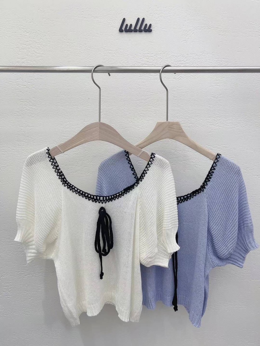 LULULALLA韓國直郵東大門代購女裝新品時尚熱賣休閑推薦針織衫LULULALLA針織衫