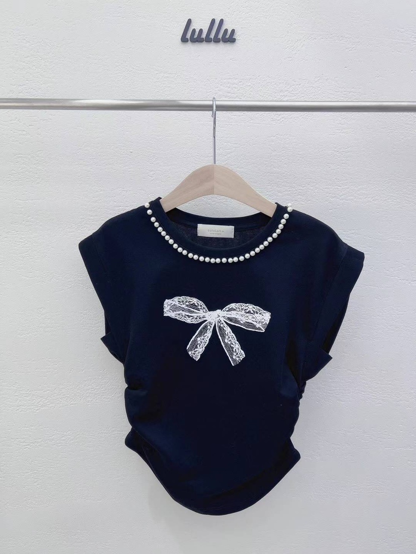 LULULALLA韓國直郵東大門實拍女裝新品人氣熱賣職業時尚T恤LULULALLAT恤圖色2