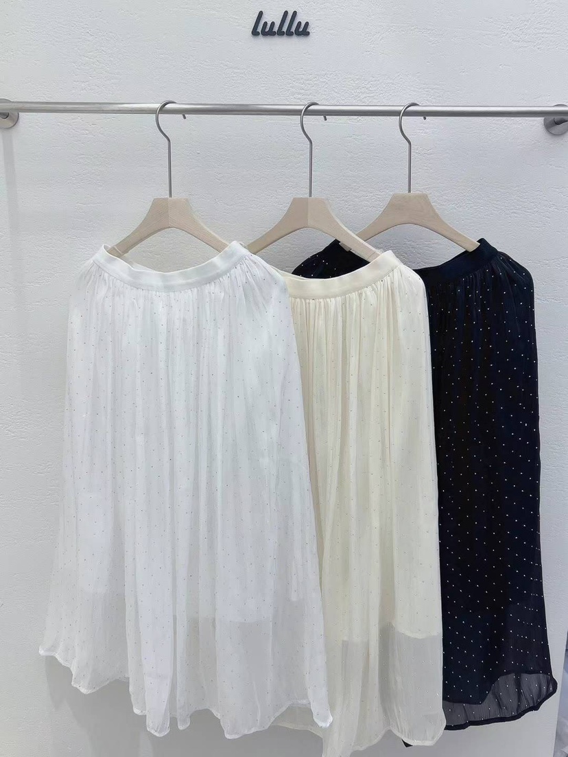 LULULALLA直郵韓國代購女裝新品休閑推薦時尚真品半身裙中短裙LULULALLA半身裙/中短裙