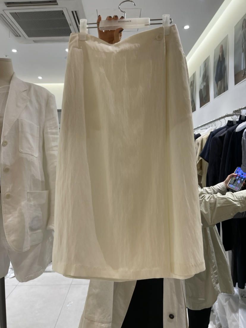 WOOD SAGE韓國直郵女裝新品熱賣時尚真品職業推薦人氣長裙WOOD SAGE長裙圖色3