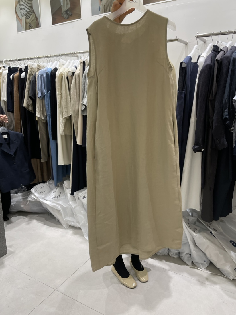 WOOD SAGE韓國直郵東大門代購女裝新品熱賣24春夏連衣裙WOOD SAGE連衣裙