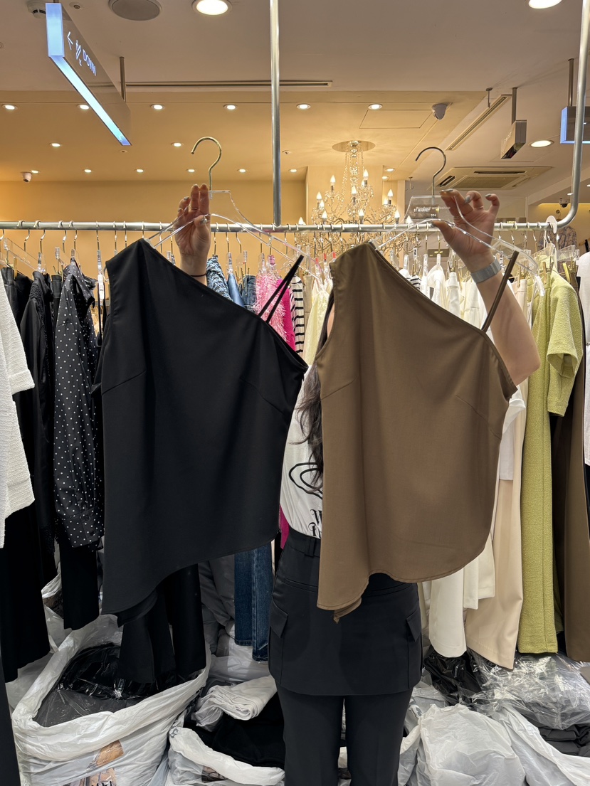 Workshop韓國直郵東大門代購女裝新款24春夏推薦吊帶背心Work_shop吊帶/背心