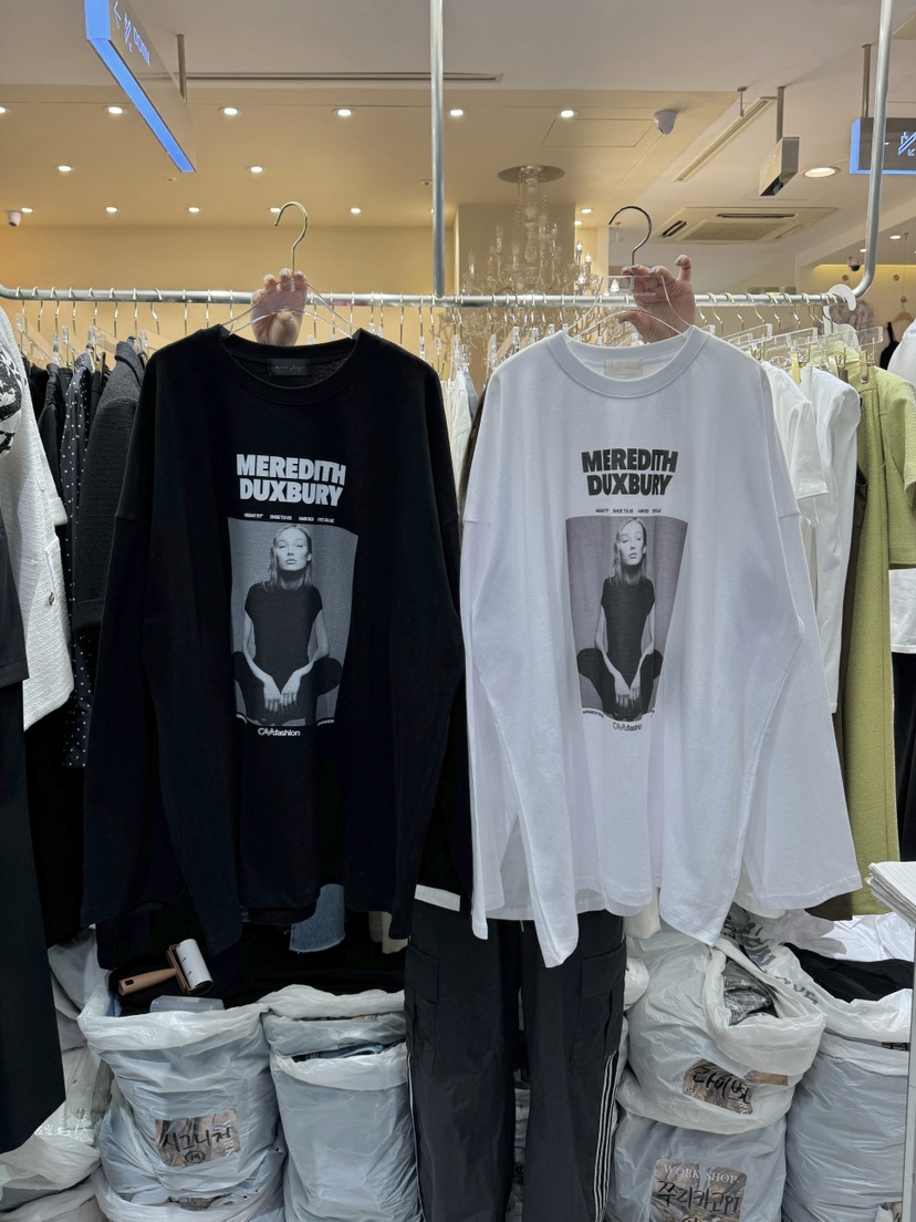 Workshop韓國直郵東大門代購女裝新款推薦人氣熱賣休閑長袖T恤Work_shop長袖T恤