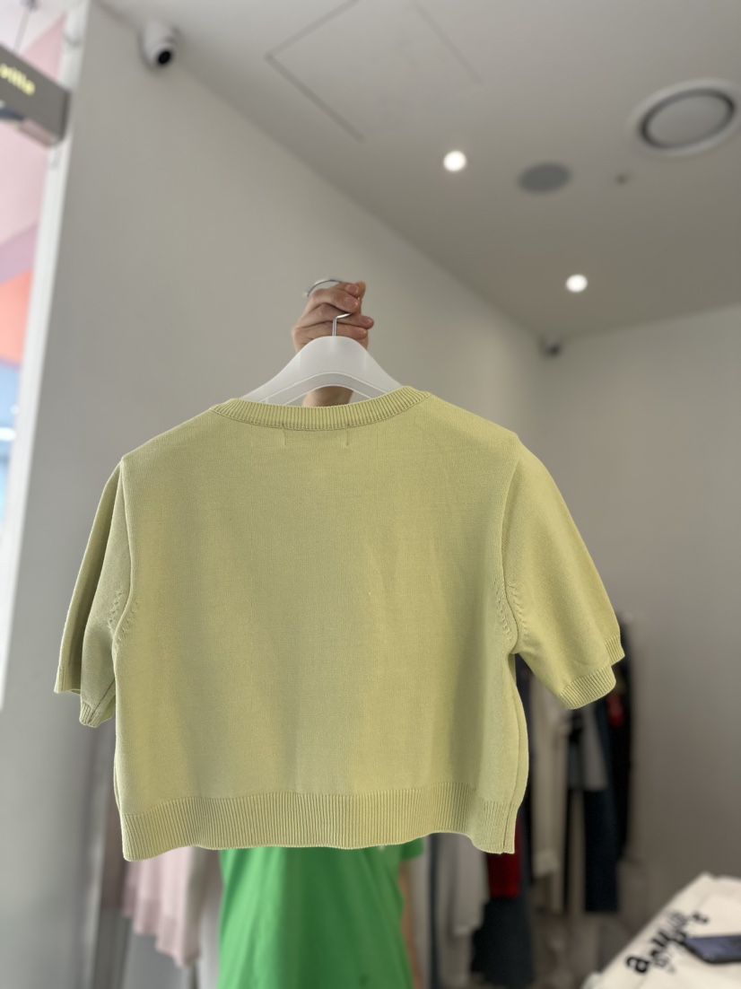 CREAM VILLA直郵韓國代購女裝新品真品針織衫短款CREAMVILLA針織衫