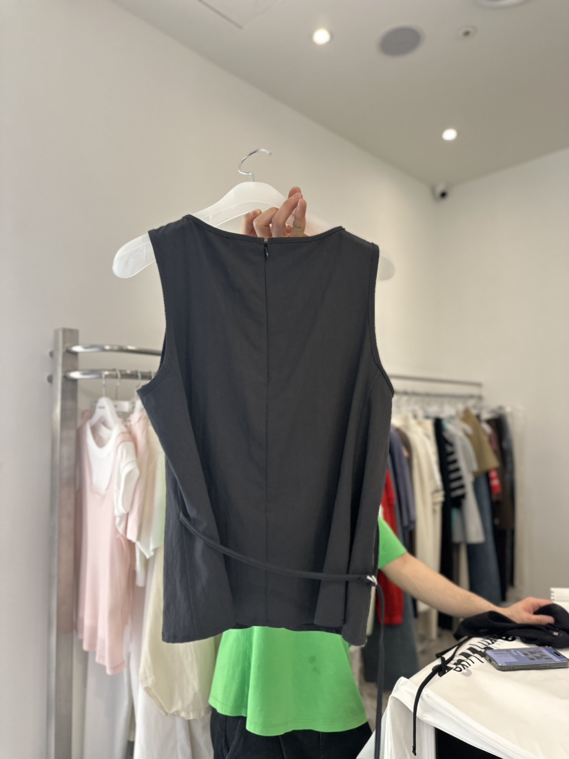 CREAM VILLA直郵韓國代購女裝新品休閑吊帶背心CREAMVILLA吊帶/背心