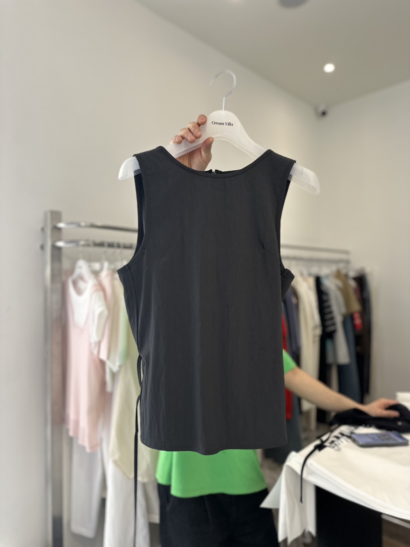 CREAM VILLA直郵韓國代購女裝新品休閑吊帶背心CREAMVILLA吊帶/背心圖色2