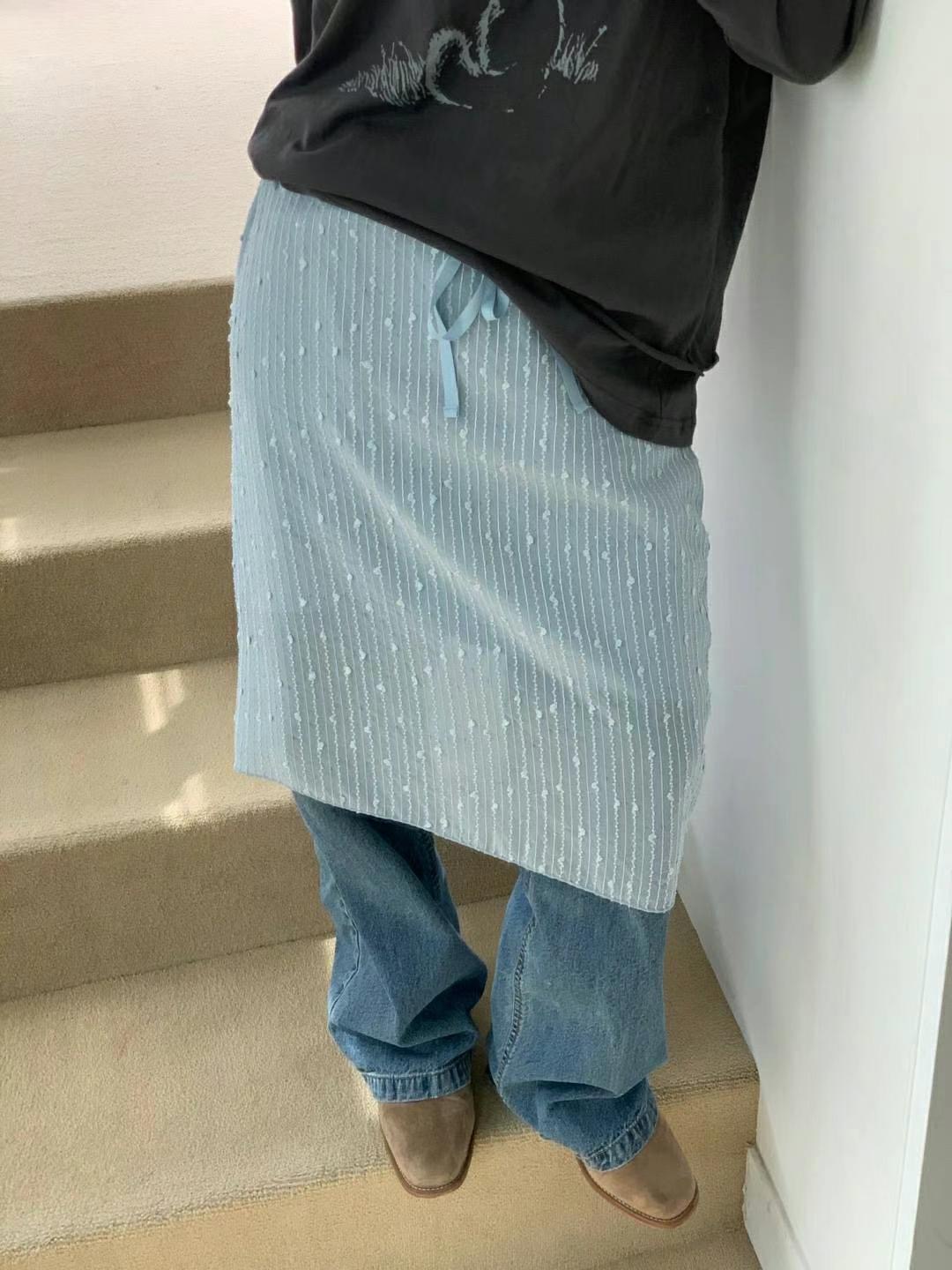 FACADE韓國直郵女裝新款人氣真品時尚職業推薦熱賣24春夏長裙FACADE長裙圖色2