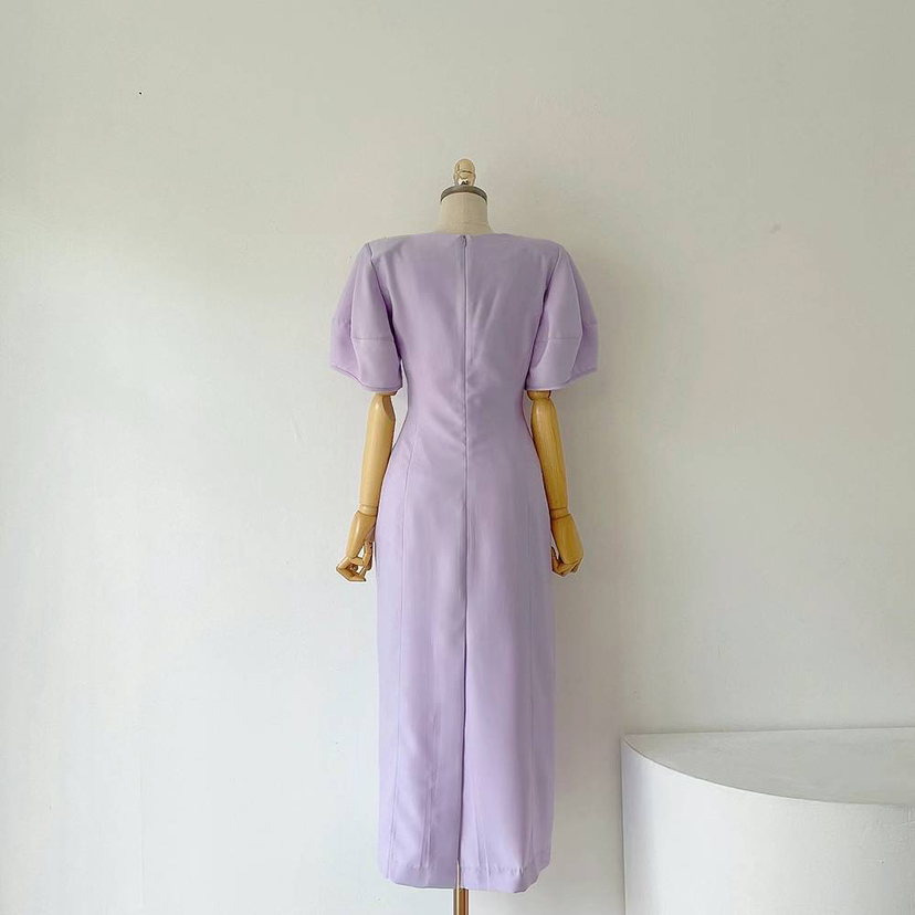 RIJINA韓國直郵東大門實拍女裝新品職業人氣24春夏連衣裙RIJINA連衣裙