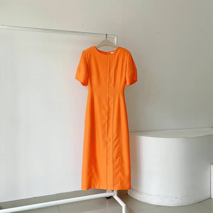RIJINA韓國直郵東大門實拍女裝新品職業人氣24春夏連衣裙RIJINA連衣裙圖色2