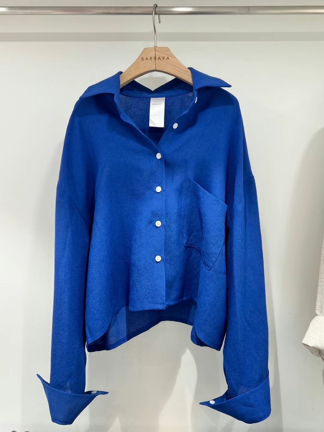 THE BARBARA韓國直郵女裝新品時尚熱賣真品職業襯衫蕾絲衫THE BARBARA襯衫/蕾絲衫圖色2