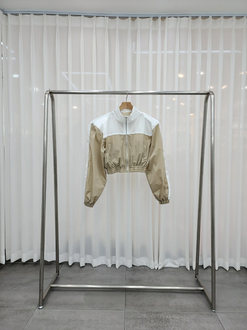 THE FIRST-Q韓國直郵東大門實拍女裝新款真品推薦夾克羅紋THE FIRST-Q夾克圖色3