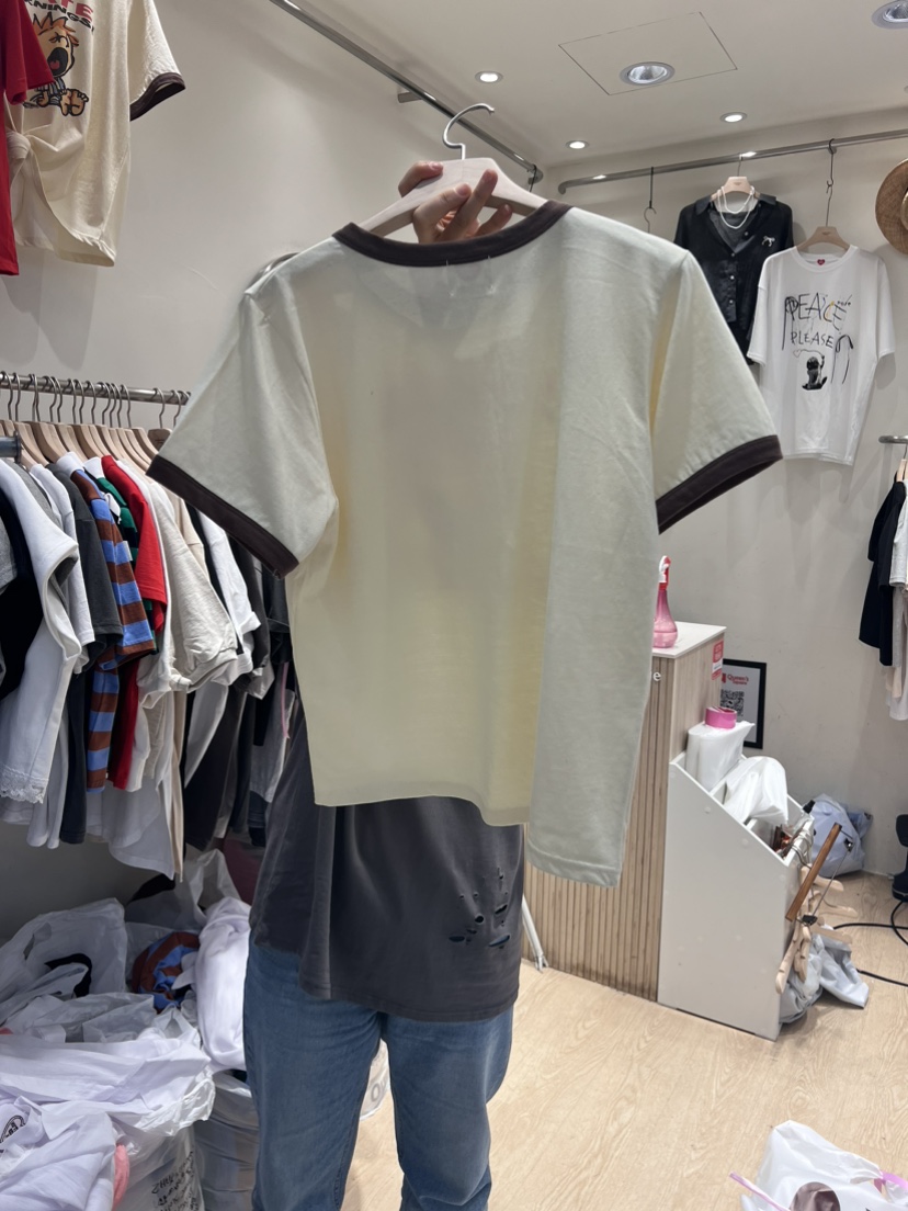 UNDERSTAR_VINTAGE韓國直郵女裝新品人氣熱賣休閑職業時尚T恤UNDERSTAR_VINTAGET恤